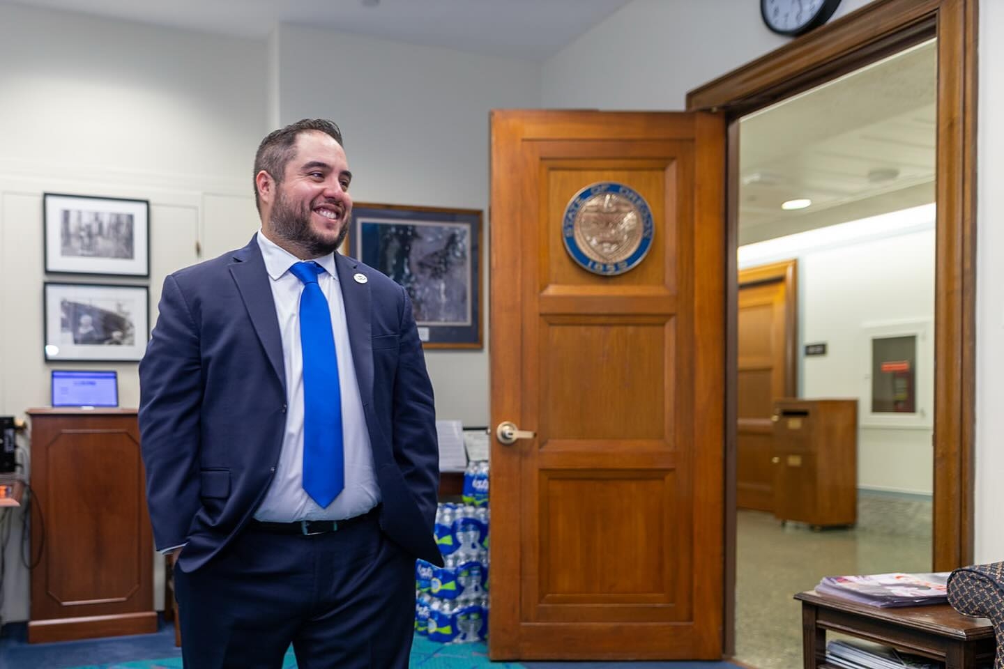 Kaliko Castille at the Oregon State Capitol